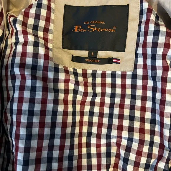 Ben Sherman Signature Harrington Jacket - Picture 4 of 4